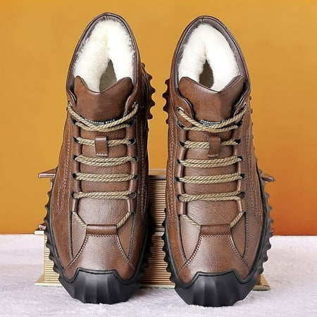 Clearance TOFOTL Winter Winter Cotton Shoes High Top Cotton Leather Shoes Men s New Thickened Warmth Casual Soft Soled Cotton Shoes Men s Cold And Snow Boots
Clearance TOFOTL Winter Winter Cotton Shoes High Top Cotton Leather Shoes Men s New Thickened Warmth Casual Soft Soled Cotton Shoes Men s Cold And Snow Boots