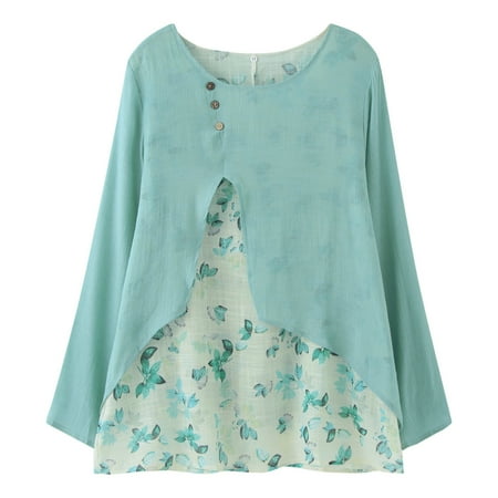 Colla Shirt Women Pajama Shirt Women Long Sleeve Ladies Two Piece Floral Long Sleeve Shirt Top Round Neck Printed Cotton Linen Shirt Womens Tops Short Sleeve Stretch
Colla Shirt Women Pajama Shirt Women Long Sleeve Ladies Two Piece Floral Long Sleeve Shirt Top Round Neck Printed Cotton Linen Shirt Womens Tops Short Sleeve Stretch