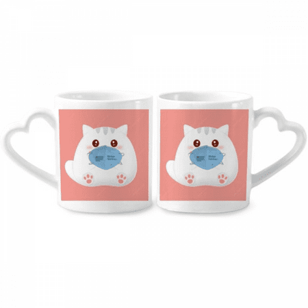 Cartoon Lovely Cat Likeable Sweet Couple Porcelain Mug Set Cerac Lover Cup Heart Handle
Cartoon Lovely Cat Likeable Sweet Couple Porcelain Mug Set Cerac Lover Cup Heart Handle