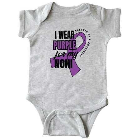 Inktastic Chronic Pain I Wear Purple For My Noni Gift Baby Boy or Baby Girl Bodysuit
Inktastic Chronic Pain I Wear Purple For My Noni Gift Baby Boy or Baby Girl Bodysuit