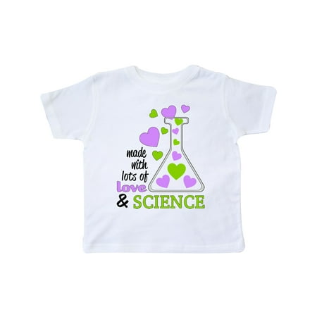 Inktastic Made with Lots of Love and Science Heart Bubbles in a Beaker Gift Toddler Boy or Toddler Girl T-Shirt
Inktastic Made with Lots of Love and Science Heart Bubbles in a Beaker Gift Toddler Boy or Toddler Girl T-Shirt