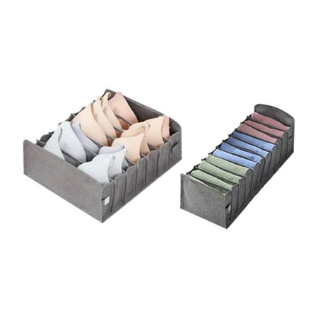 2 Pcs Storage Box Socks Bra Underpants Foldable Divider Drawer Closet Organizer Household Clothes Storage Sorting Tools
2 Pcs Storage Box Socks Bra Underpants Foldable Divider Drawer Closet Organizer Household Clothes Storage Sorting Tools