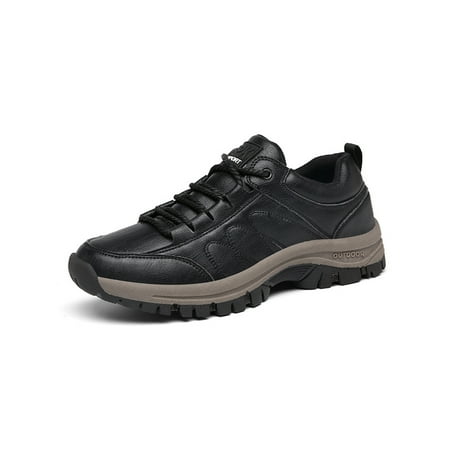 Tenmix Mens Warm Booties Insulated Snow Boots Plush Lined Hiking Boot Lace Up Ankle Bootie Cold Weather Slip Resistant Non-Slip Winter Shoes Black Color 8.5
Tenmix Mens Warm Booties Insulated Snow Boots Plush Lined Hiking Boot Lace Up Ankle Bootie Cold Weather Slip Resistant Non-Slip Winter Shoes Black Color 8.5
