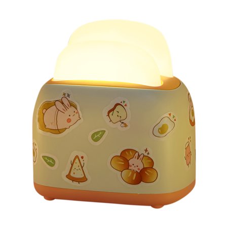 Aousin Mini Toaster Night Light Ornaments 5V 1200mAh Bread Machine Desk Lamp (Green)
Aousin Mini Toaster Night Light Ornaments 5V 1200mAh Bread Machine Desk Lamp (Green)