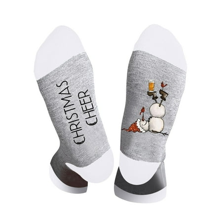Christmas Unisex Christmas Cheer Snowman Print Color Block Letter Socks Thermal Cozy Warm Slipper Socks Soft Warm Thick Socks
Christmas Unisex Christmas Cheer Snowman Print Color Block Letter Socks Thermal Cozy Warm Slipper Socks Soft Warm Thick Socks