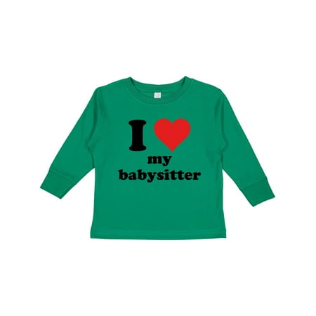 Inktastic I Heart My Babysitter Gift Toddler Boy or Toddler Girl Long Sleeve T-Shirt
Inktastic I Heart My Babysitter Gift Toddler Boy or Toddler Girl Long Sleeve T-Shirt