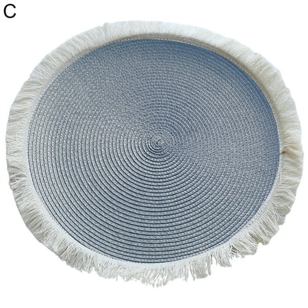 Farfi Place Mat Flexible Protective PP Handmade Anti-slip Table Cup Mat for Daily Use (Type C)
Farfi Place Mat Flexible Protective PP Handmade Anti-slip Table Cup Mat for Daily Use (Type C)