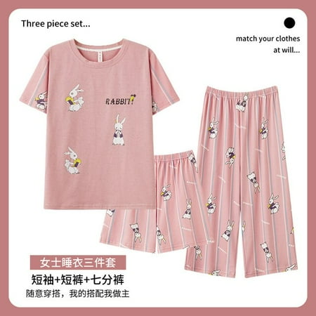 QWZNDZGR Brand 3 Piece Sets Elegant Purple Sleepwear Female Night Suit Polka Dots Women s Pajamas Pyjamas Loose Comfort Home Pijama Mujer
QWZNDZGR Brand 3 Piece Sets Elegant Purple Sleepwear Female Night Suit Polka Dots Women s Pajamas Pyjamas Loose Comfort Home Pijama Mujer