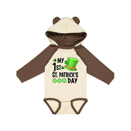 Inktastic My 1st St. Patrick s Day Green Top Hat and Clovers Gift Baby Boy or Baby Girl Long Sleeve Bodysuit
Inktastic My 1st St. Patrick s Day Green Top Hat and Clovers Gift Baby Boy or Baby Girl Long Sleeve Bodysuit