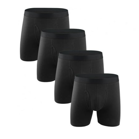 Men s Cotton Boxer Briefs Pretty Comy Moisture-Wicking Underwear Comfortable Underpants Pack of 4
Men s Cotton Boxer Briefs Pretty Comy Moisture-Wicking Underwear Comfortable Underpants Pack of 4