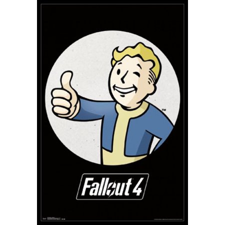 Fallout - Vault Boy Poster Poster Print