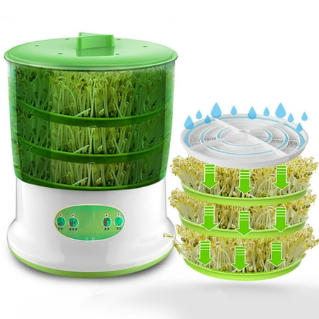 LnjYIGJ Automatic Sprout Machine sprouting kit 3 Layer Large Capacity microgreens 110V Smart Home Appliances
LnjYIGJ Automatic Sprout Machine sprouting kit 3 Layer Large Capacity microgreens 110V Smart Home Appliances