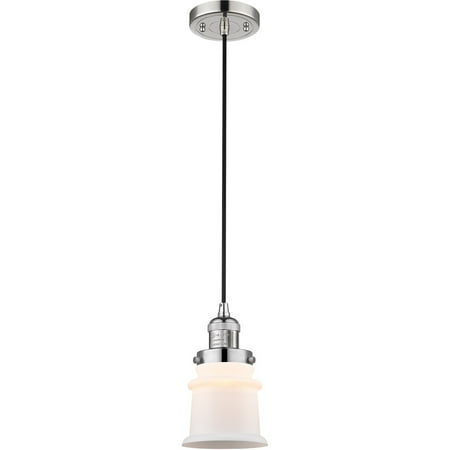 Polished Nickel Tone Mini Pendants 6 Wide Matte White Glass Steel/Cast Brass/Glass Medium Base 1 Light Fixture
Polished Nickel Tone Mini Pendants 6 Wide Matte White Glass Steel/Cast Brass/Glass Medium Base 1 Light Fixture