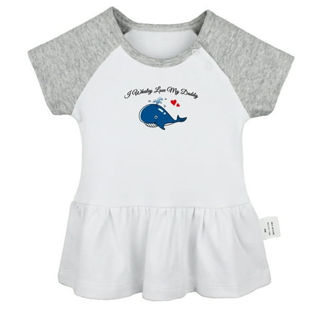 I Whaley Love My Daddy Funny Dresses For Baby Newborn Babies Skirts Infant Princess Dress 0-24M Kids Graphic Clothes (Gray Raglan Dresses 6-12 Months)
I Whaley Love My Daddy Funny Dresses For Baby Newborn Babies Skirts Infant Princess Dress 0-24M Kids Graphic Clothes (Gray Raglan Dresses 6-12 Months)