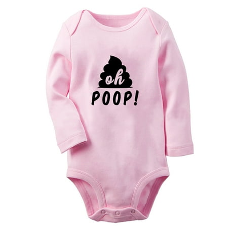 Oh Poop! Funny Rompers Newborn Baby Unisex Bodysuits Infant Jumpsuits Toddler 0-12 Months Kids Long Sleeves Oufits (Pink 0-6 Months)
Oh Poop! Funny Rompers Newborn Baby Unisex Bodysuits Infant Jumpsuits Toddler 0-12 Months Kids Long Sleeves Oufits (Pink 0-6 Months)