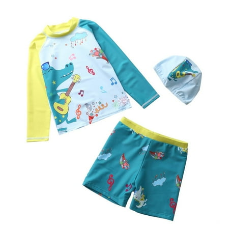 Esho Little Boys Rashguard Swimsuit Swimwear Kids Cartoon Bathing Suit with Swim Cap 2-7Y
Esho Little Boys Rashguard Swimsuit Swimwear Kids Cartoon Bathing Suit with Swim Cap 2-7Y