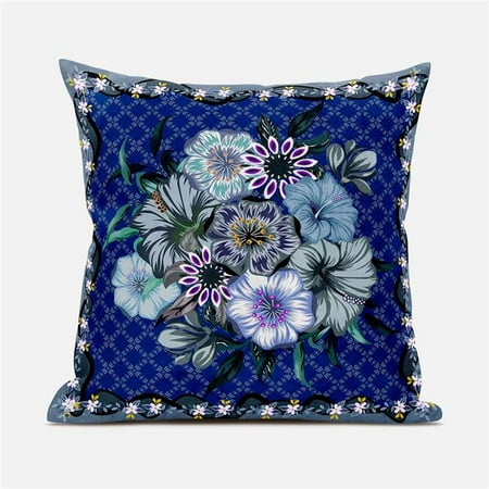 Amrita Sen Designs CAPL766FSDS-ZP-20x20 20 x 20 in. Flowers Suede Zippered Pillow with Insert - Blue & Grey
Amrita Sen Designs CAPL766FSDS-ZP-20x20 20 x 20 in. Flowers Suede Zippered Pillow with Insert - Blue & Grey