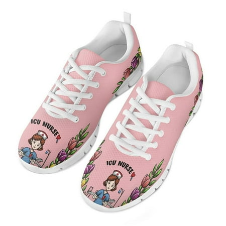 Cartoon Nurse Pattern Sport Running Jogging Shoes For Women Casual Sneakers Flats Female Woman Comfortable Ladies Shoes Girls
Cartoon Nurse Pattern Sport Running Jogging Shoes For Women Casual Sneakers Flats Female Woman Comfortable Ladies Shoes Girls
