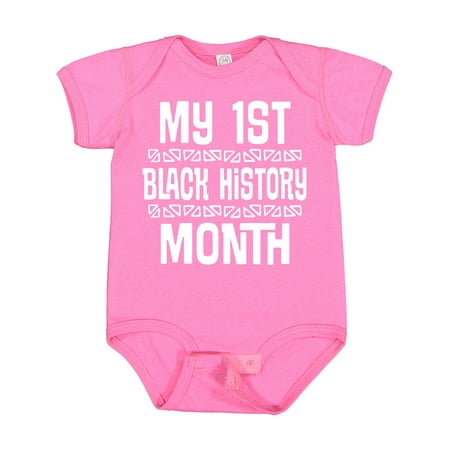 Inktastic 1st Black History Month Gift Baby Boy or Baby Girl Bodysuit