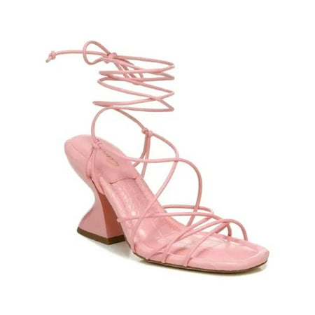 Circus by Sam Edelman Womens Blanche Strappy Embossed Heels