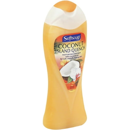Softsoap Body Butter Coconut Quench Moisturizing Body Wash, 15 fl oz