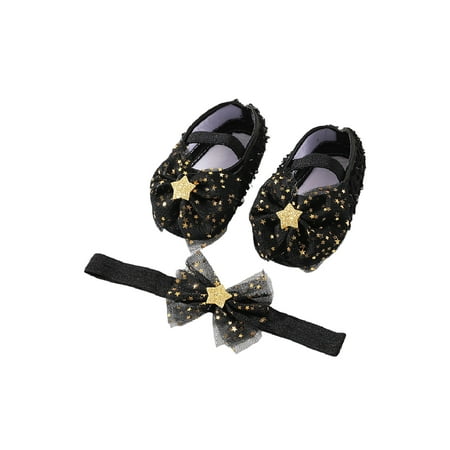 Woobling Baby Girls Mary Jane Flats Soft Sole Crib Shoes Prewalker Princess Shoe Photography Loafer Flat Cute Loafers Bowknot Lightweight Black 4C
Woobling Baby Girls Mary Jane Flats Soft Sole Crib Shoes Prewalker Princess Shoe Photography Loafer Flat Cute Loafers Bowknot Lightweight Black 4C