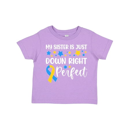 Inktastic My Sister is Just Down Right Perfect- Down Syndrome Awareness Ribbon Gift Toddler Boy or Toddler Girl T-Shirt
Inktastic My Sister is Just Down Right Perfect- Down Syndrome Awareness Ribbon Gift Toddler Boy or Toddler Girl T-Shirt