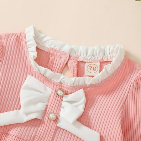 Gubotare Onesies For Baby Girl Unisex Baby Boys Girls Crewneck Waffle Knit Sweatshirt Romper Oversized Long Sleeve Bubble Onesie Bodysuit Tops Pink 3-6 Months
Gubotare Onesies For Baby Girl Unisex Baby Boys Girls Crewneck Waffle Knit Sweatshirt Romper Oversized Long Sleeve Bubble Onesie Bodysuit Tops Pink 3-6 Months