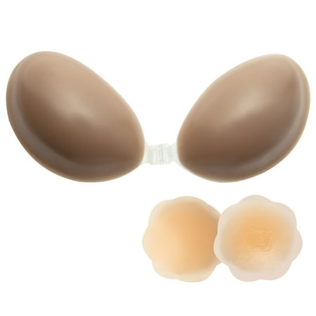 SAYFUT Self Adhesive Sticker Backless Strapless Bra Invisible Push-up Sticky Bra Reusable Bra Chest Sticker with Flower Nipple Cover Women
SAYFUT Self Adhesive Sticker Backless Strapless Bra Invisible Push-up Sticky Bra Reusable Bra Chest Sticker with Flower Nipple Cover Women