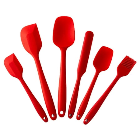 6Pcs Silicone Spatulas Set Heat Resistant Non-stick Baking Utensils Sets for Cooking Baking Mixing Kitchen Supply Black
6Pcs Silicone Spatulas Set Heat Resistant Non-stick Baking Utensils Sets for Cooking Baking Mixing Kitchen Supply Black