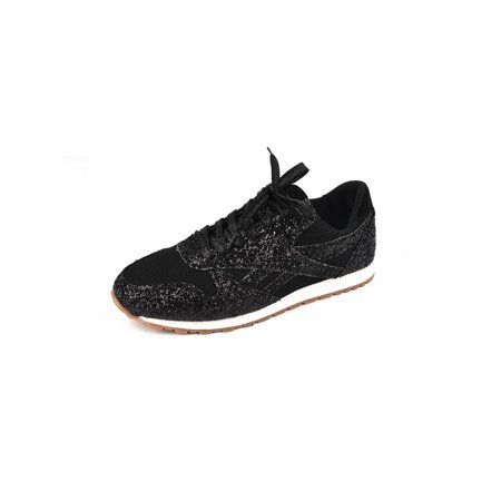 Fangasis Womens Trainers Round Toe Sneakers Lace Up Athletic Shoes Ladies Walking Shoe Running Nonslip Low Top Black 7.5
Fangasis Womens Trainers Round Toe Sneakers Lace Up Athletic Shoes Ladies Walking Shoe Running Nonslip Low Top Black 7.5