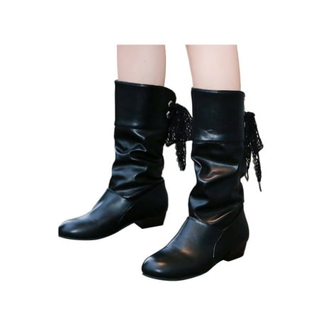 Gomelly Boots for Women Fashion Comfort Block Mid-Calf Boot Non slip Casual Knee High Party Winter Shoes Black 7.5
Gomelly Boots for Women Fashion Comfort Block Mid-Calf Boot Non slip Casual Knee High Party Winter Shoes Black 7.5