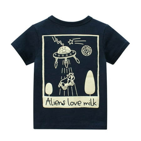 Boys Tshirts Kids Baby Letter Galaxy Print Short Sleeve Crewneck T Shirts Tops Tee Clothes For Children For 1-2 Years
Boys Tshirts Kids Baby Letter Galaxy Print Short Sleeve Crewneck T Shirts Tops Tee Clothes For Children For 1-2 Years