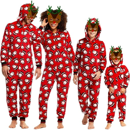 DanceeMangoos Christmas Pajamas for Family Pjs Matching Sets