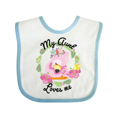 Inktastic Baby Flamingo My Aunt Loves Me with Flower Wreath Gift Baby Boy or Baby Girl Bib
Inktastic Baby Flamingo My Aunt Loves Me with Flower Wreath Gift Baby Boy or Baby Girl Bib