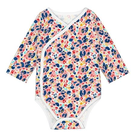 Matuu Leopard Print (2) for Baby Long-Sleeve Bodysuit Soft Cotton Comfortable and Breathable Perfect for Newborns and Infants
Matuu Leopard Print (2) for Baby Long-Sleeve Bodysuit Soft Cotton Comfortable and Breathable Perfect for Newborns and Infants
