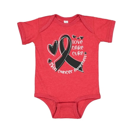 Inktastic Love Care Cure Skin Cancer Awareness Black Ribbon Gift Baby Boy or Baby Girl Bodysuit
Inktastic Love Care Cure Skin Cancer Awareness Black Ribbon Gift Baby Boy or Baby Girl Bodysuit