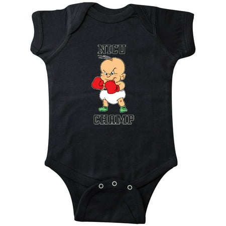 Inktastic NICU Champ Baby Boxer Gift Baby Boy or Baby Girl Bodysuit