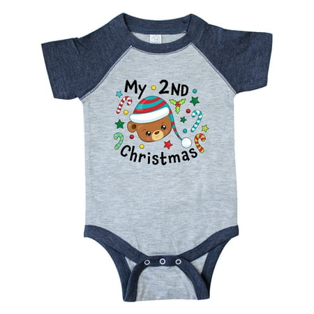 Inktastic My 2nd Christmas Cute Bear with Candy Canes Gift Baby Boy or Baby Girl Bodysuit
Inktastic My 2nd Christmas Cute Bear with Candy Canes Gift Baby Boy or Baby Girl Bodysuit