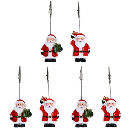 Etereauty Holder Photo Clip Santa Clips Metal Number Cards Christmas Menu Vintage Holders Place Rustic Stand Note Table Desktop
Etereauty Holder Photo Clip Santa Clips Metal Number Cards Christmas Menu Vintage Holders Place Rustic Stand Note Table Desktop