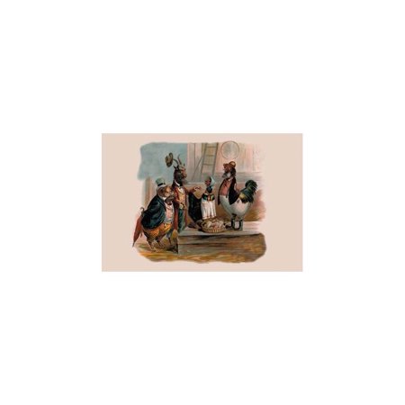 Party Animals Print (Unframed Paper Print 20x30)