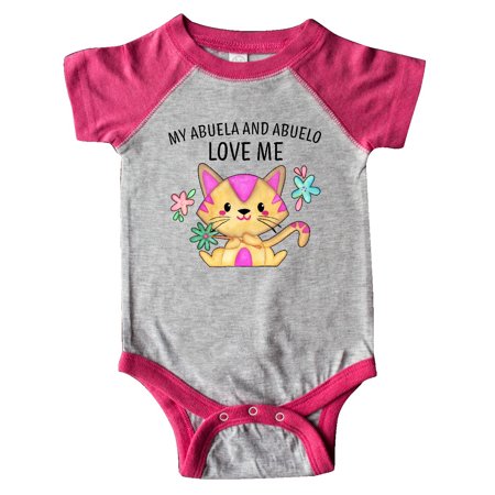 Inktastic My Abuela and Abuelo Love Me with Cute Kitten and Flowers Gift Baby Boy or Baby Girl Bodysuit
Inktastic My Abuela and Abuelo Love Me with Cute Kitten and Flowers Gift Baby Boy or Baby Girl Bodysuit