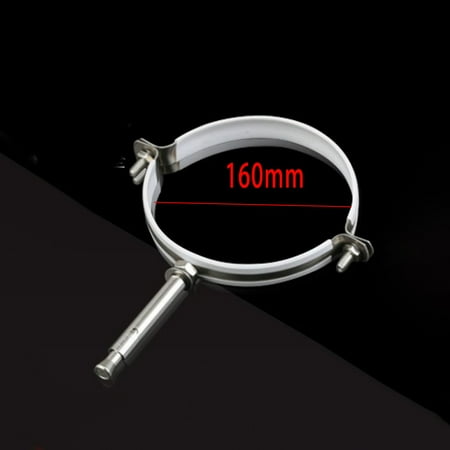 BESHOM Chimney Flue Wall Support Clamp With Screw Ø50-200mm Stainless Steel