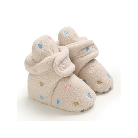 Woobling Toddler Plush Ankle Boot First Walker Warm Bootie Soft Sole Winter Snow Boots Baby Boys Girls Comfort Shoes Lightweight Booties Crib Magic Tape Gray Colorful 12-18 months
Woobling Toddler Plush Ankle Boot First Walker Warm Bootie Soft Sole Winter Snow Boots Baby Boys Girls Comfort Shoes Lightweight Booties Crib Magic Tape Gray Colorful 12-18 months