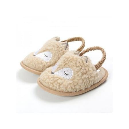 Baby Girl Casual Anti-Slip Berber Fleece Sandals
Baby Girl Casual Anti-Slip Berber Fleece Sandals