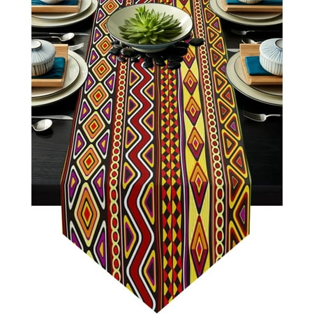 Triangle African Art Ethnic Table Runners Wedding Dinning Table Decoration Farmhouse Decor Kitchen Table Runner Tablecloth
Triangle African Art Ethnic Table Runners Wedding Dinning Table Decoration Farmhouse Decor Kitchen Table Runner Tablecloth