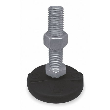S & W Level Mount Swivel Stud 3/8-16 3in Base BSNYLA34-EL