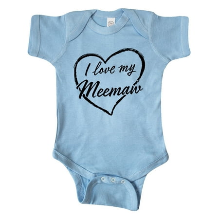 Inktastic I Love My Meemaw in Black Chalk Heart Gift Baby Boy or Baby Girl Bodysuit
Inktastic I Love My Meemaw in Black Chalk Heart Gift Baby Boy or Baby Girl Bodysuit