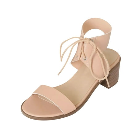 Clearance VerPetridure Women s Sandals Summer Casual Comfortable All Match Fish Mouth Thick Heel Ankle Strap High Heel Sandals
Clearance VerPetridure Women s Sandals Summer Casual Comfortable All Match Fish Mouth Thick Heel Ankle Strap High Heel Sandals