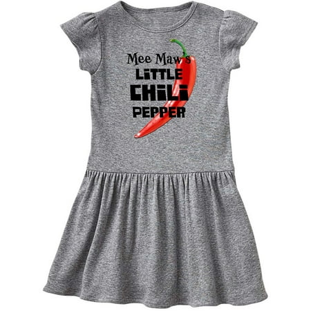 Inktastic Mee Maw s Little Chili Pepper Gift Toddler Girl Dress